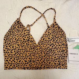 Women's moisture management sports bra